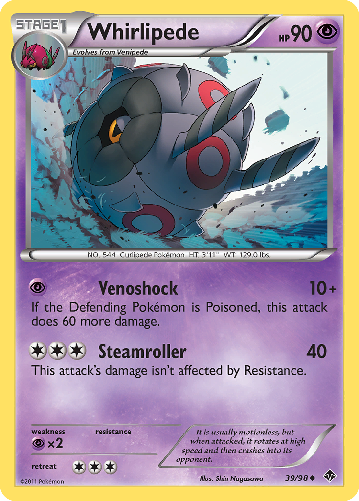 Whirlipede (39/98) [Blanco y negro: poderes emergentes] 