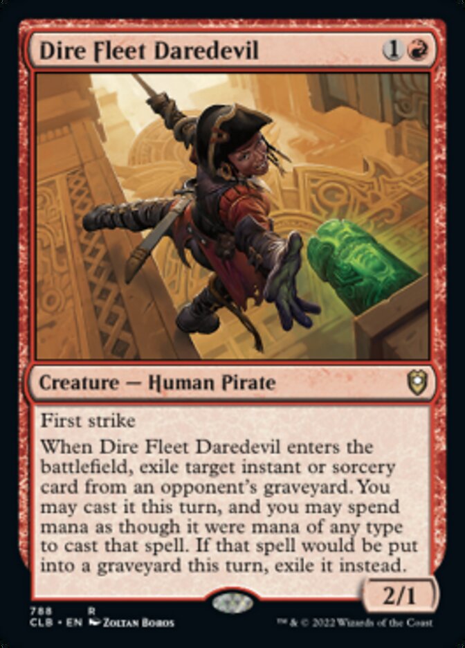 Dire Fleet Daredevil [Commander Legends: Batalla por Baldur's Gate] 