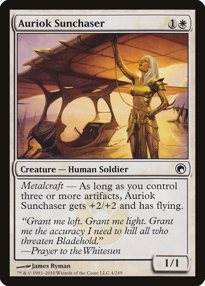 Auriok Sunchaser [Cicatrices de Mirrodin] 