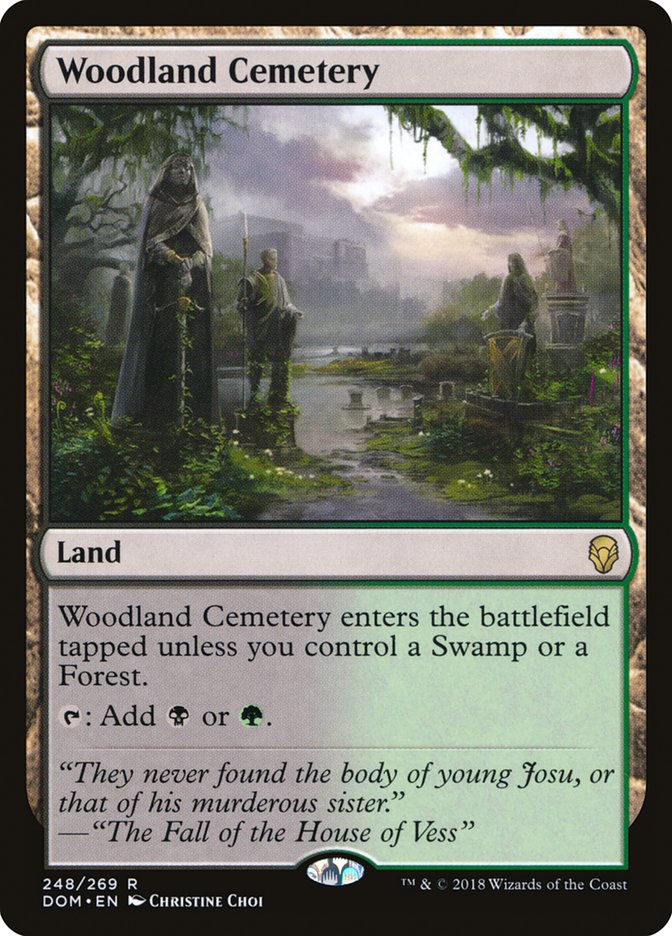 Cementerio Woodland [Dominaria] 