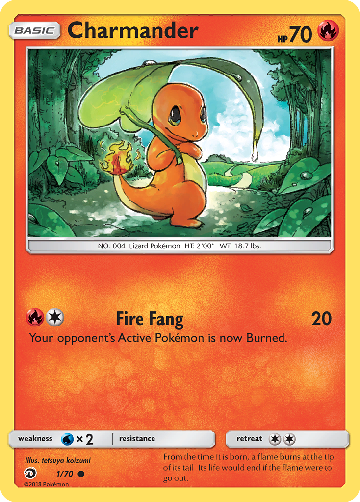 Charmander (1/70) [Sol y Luna: Majestad del Dragón] 