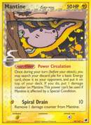 Mantine (20/101) (Especie Delta) [EX: Dragon Frontiers] 