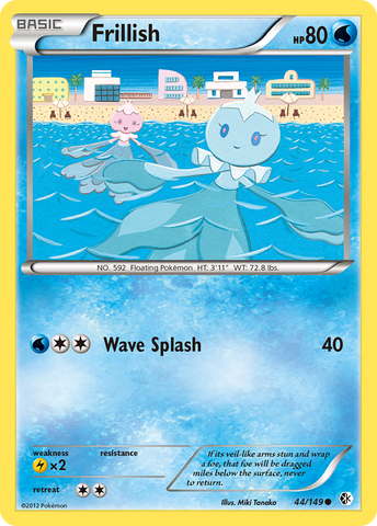 Frillish (44/149) [Blanco y negro: Límites cruzados] 