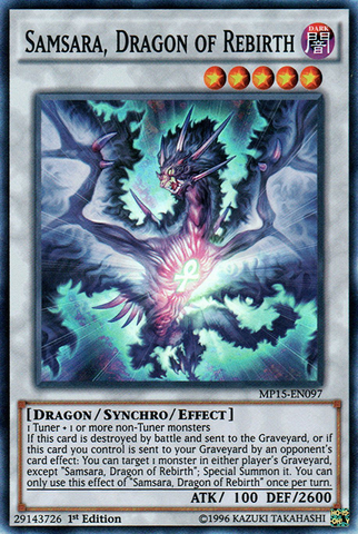 Samsara, Dragón del Renacimiento [MP15-EN097] Súper Raro 