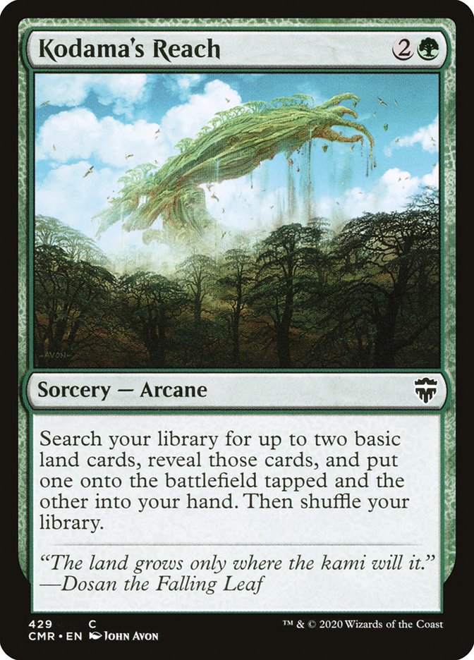 El alcance de Kodama [Commander Legends] 