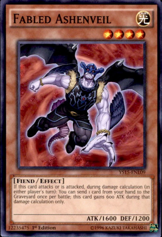 Velo de Ceniza legendario [YS15-ENL09] Común 
