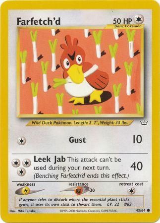 Farfetch'd (43/64) [Neo Revelación Ilimitada] 