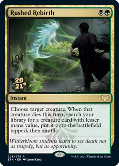 Renacimiento acelerado [Promociones de presentación de Strixhaven: School of Mages] 