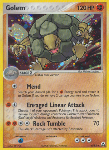 Golem (6/92) [EX: Creador de leyendas] 