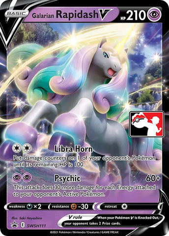 Galarian Rapidash V (SWSH111) [Paquete de premios Serie uno] 