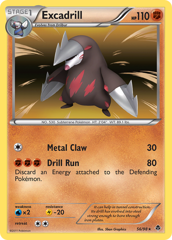 Excadrill (56/98) [Blanco y negro: poderes emergentes] 