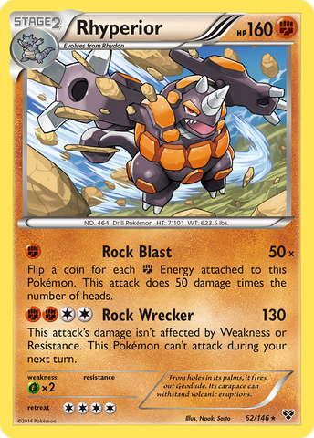 Rhyperior (62/146) [XY: Conjunto básico] 