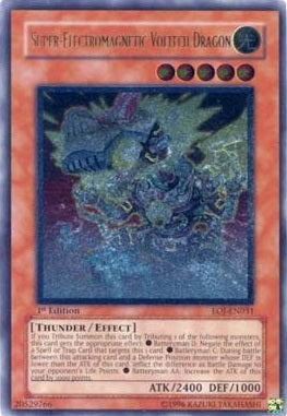 Dragón Voltech súper electromagnético [EOJ-EN031] Ultimate Rare 