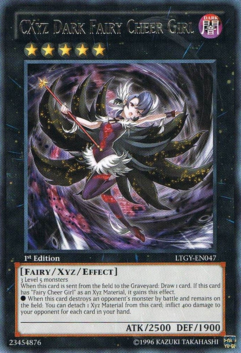 CXyz Dark Fairy Cheer Girl [LTGY-EN047] Raro 