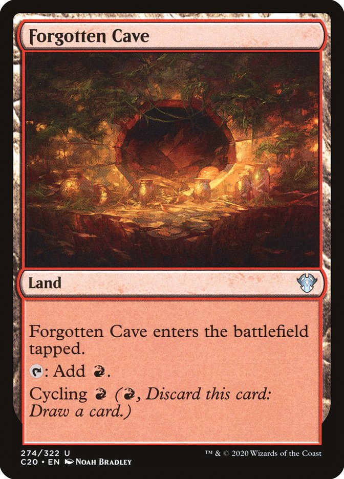 Cueva olvidada [Commander 2020] 