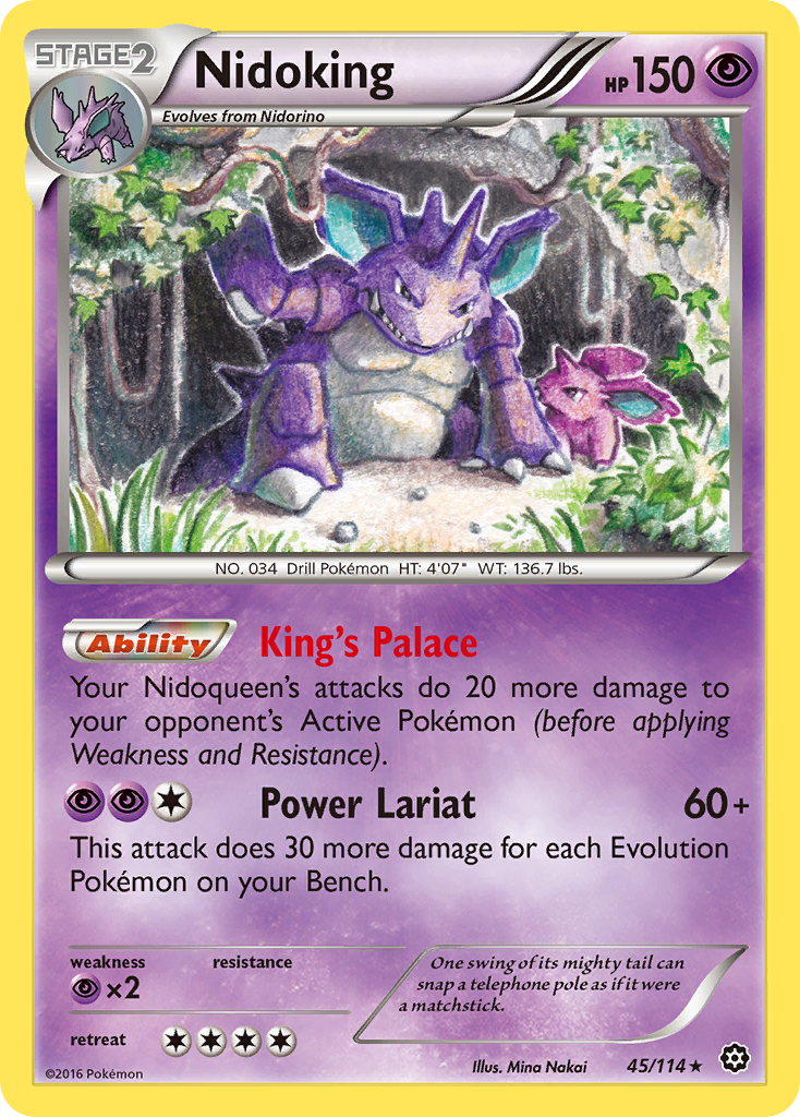 Nidoking (45/114) [XY: Asedio de vapor] 