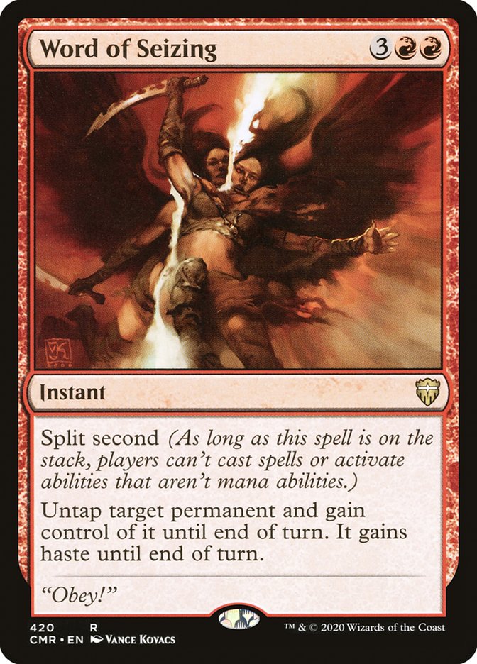 Palabra de apoderamiento [Commander Legends] 