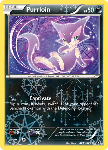 Purrloin (RC13/RC25) [Blanco y negro: Tesoros legendarios] 