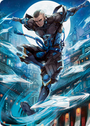 Tarjeta de arte Kaito Shizuki 1 [Kamigawa: Serie de arte de la dinastía Neon] 
