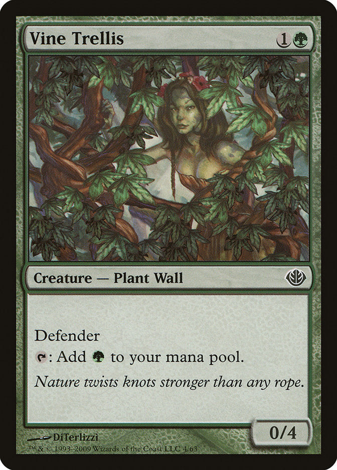 Vine Trellis [Mazos de duelo: Garruk contra Liliana] 