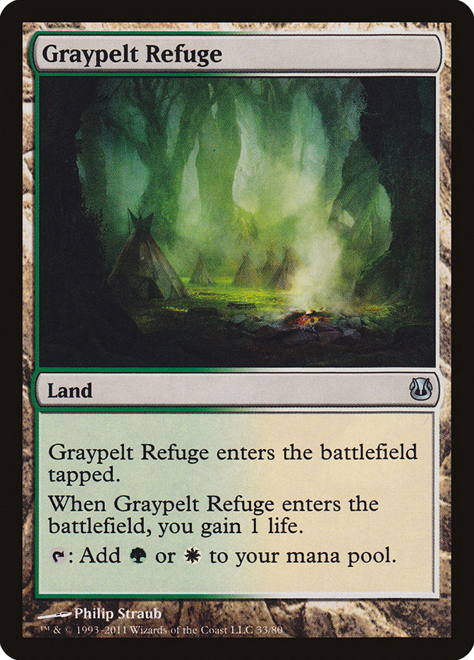 Refugio Graypelt [Mazos de duelo: Ajani contra Nicol Bolas] 