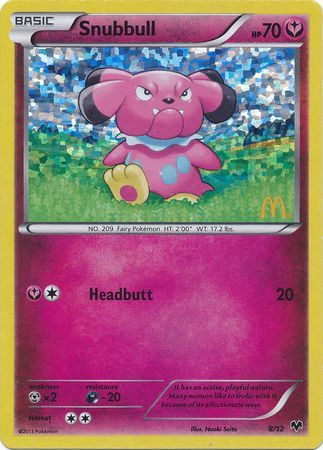 Snubbull (8/12) [Promociones de McDonald's: Colección 2014] 