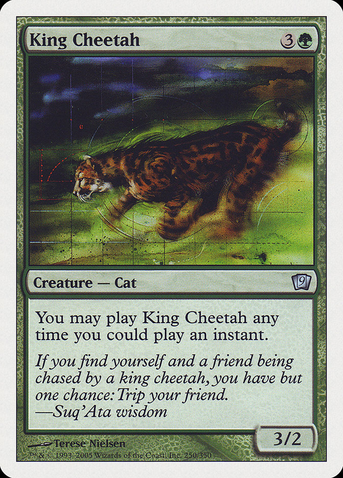 Rey Cheetah [Novena edición] 