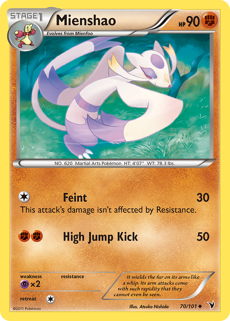 Mienshao (70/101) [Blanco y negro: Victorias nobles] 