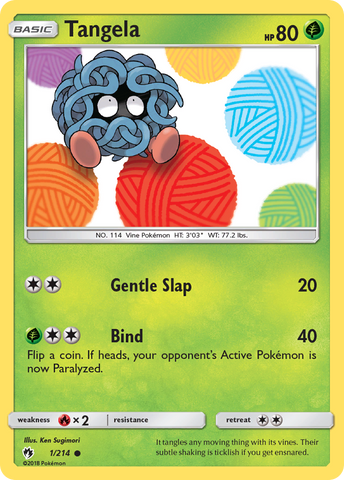 Tangela (1/214) [Sol y Luna: Trueno perdido] 