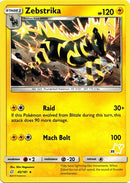 Zebstrika (45/181) (Sello de Pikachu n.° 23) [Battle Academy 2020] 