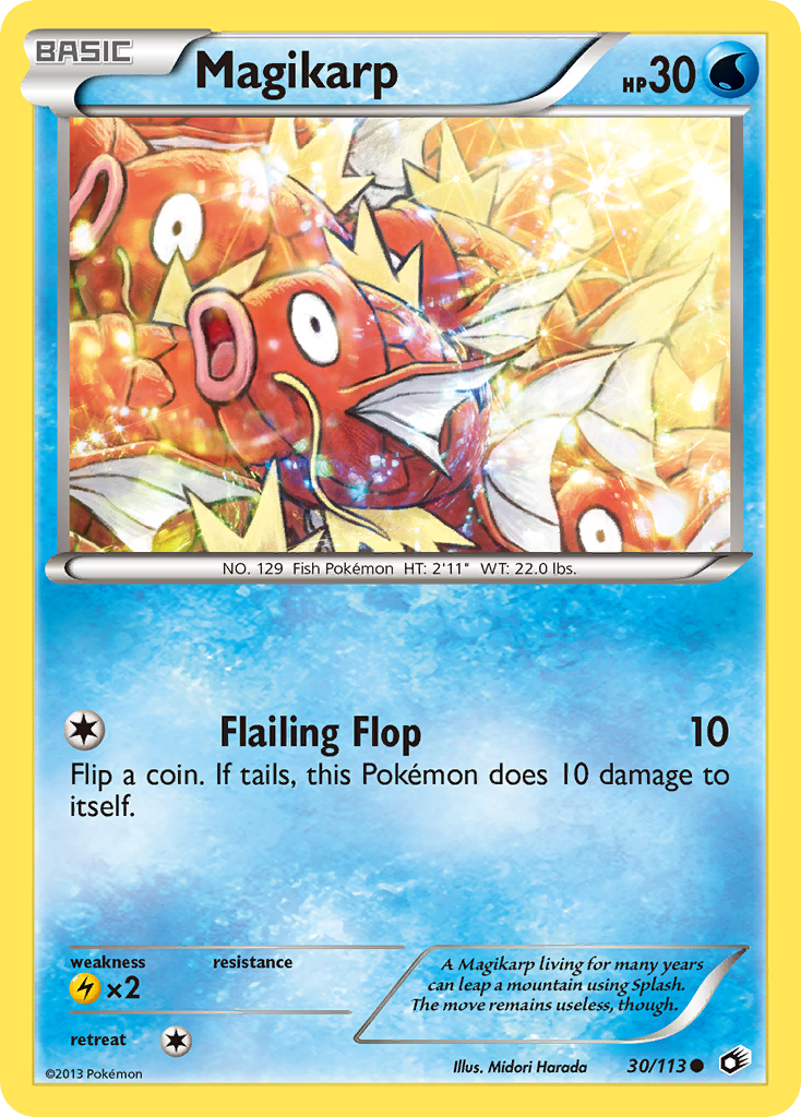 Magikarp (30/113) [Blanco y Negro: Tesoros legendarios] 