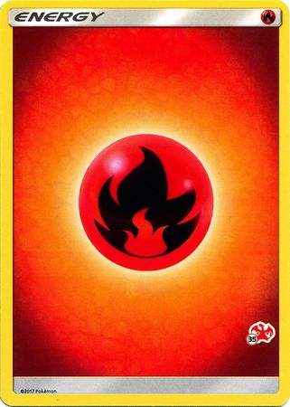 Energía de fuego (Sello Charizard n.° 35) [Battle Academy 2020] 