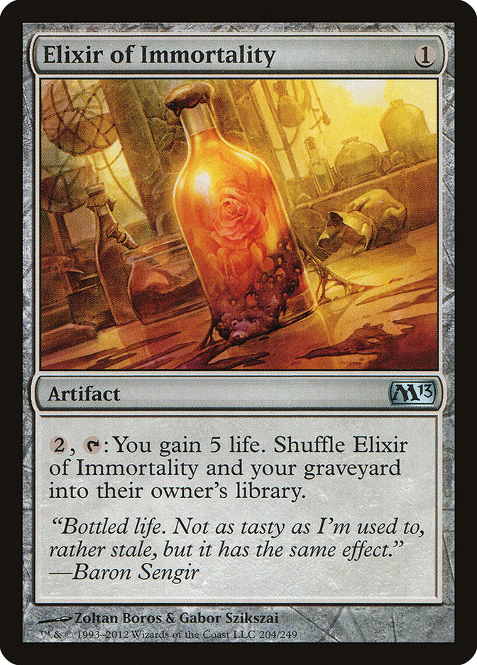 Elixir de la inmortalidad [Magic 2013] 