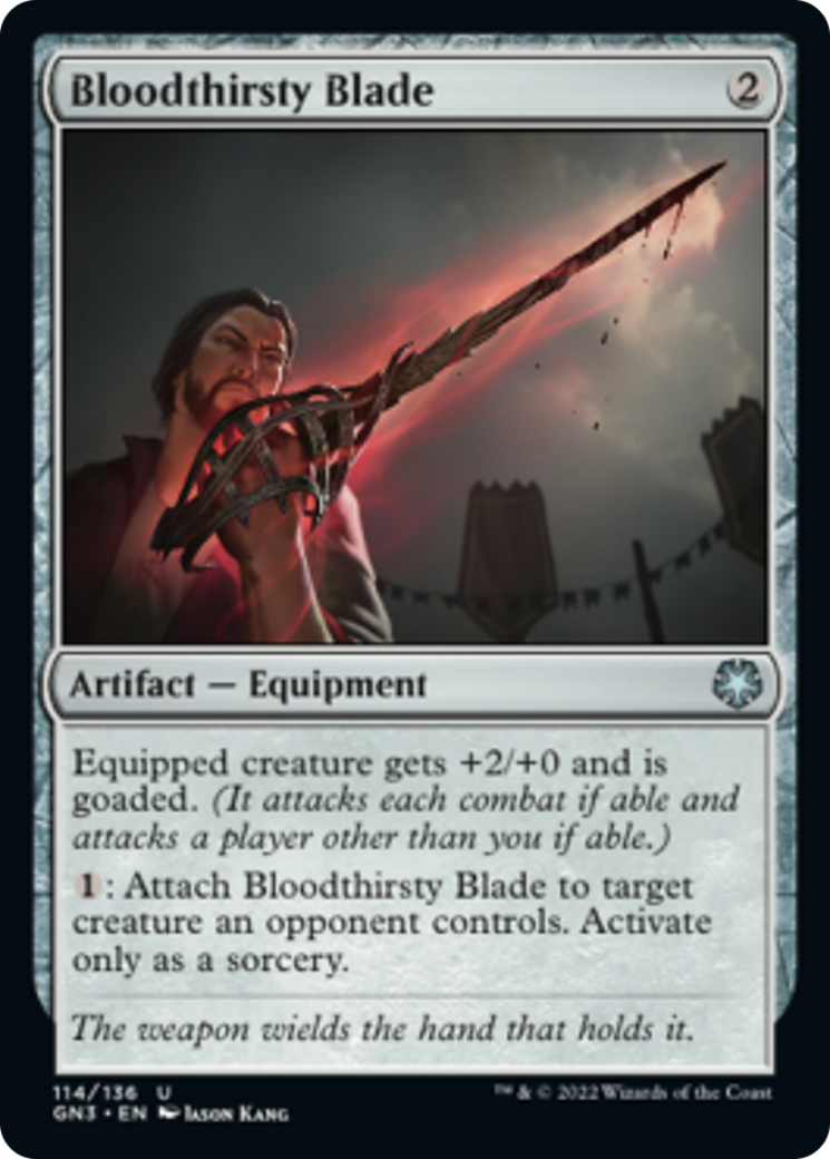 Bloodthirsty Blade [Noche de juegos: todos contra todos] 