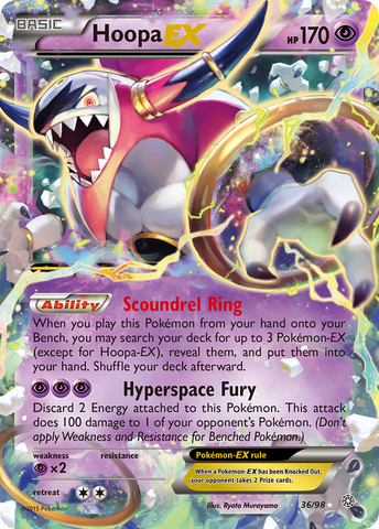 Hoopa EX (36/98) [XY: Orígenes antiguos] 