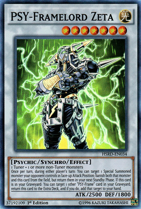 PSY-Framelord Zeta [HSRD-EN034] Súper Raro 