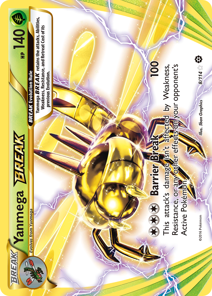 Yanmega BREAK (8/114) [XY: Asedio de vapor] 