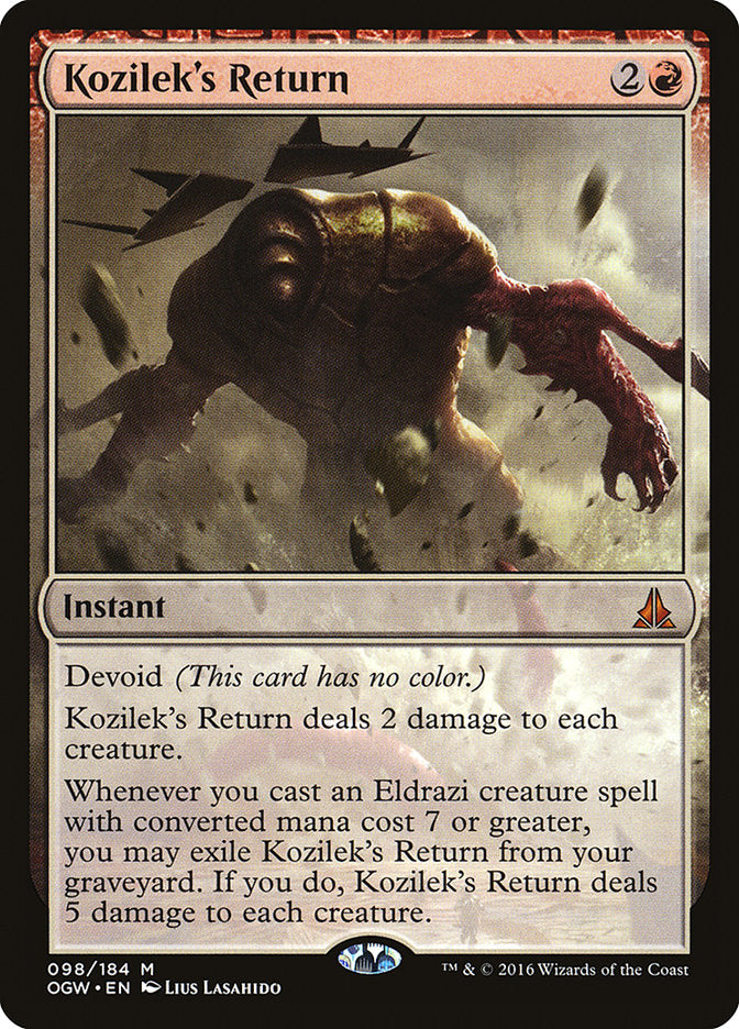 El regreso de Kozilek [Juramento de los Guardianes] 