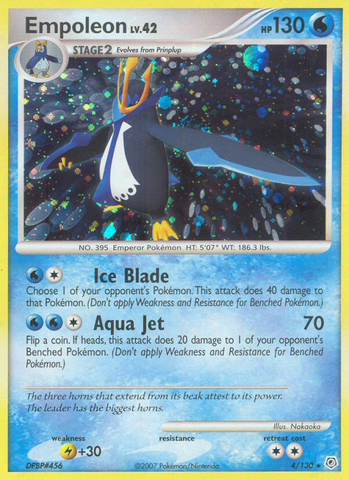 Empoleon (4/130) [Diamante y perla: conjunto básico] 