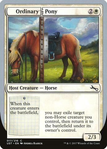 Poni ordinario [inestable] 