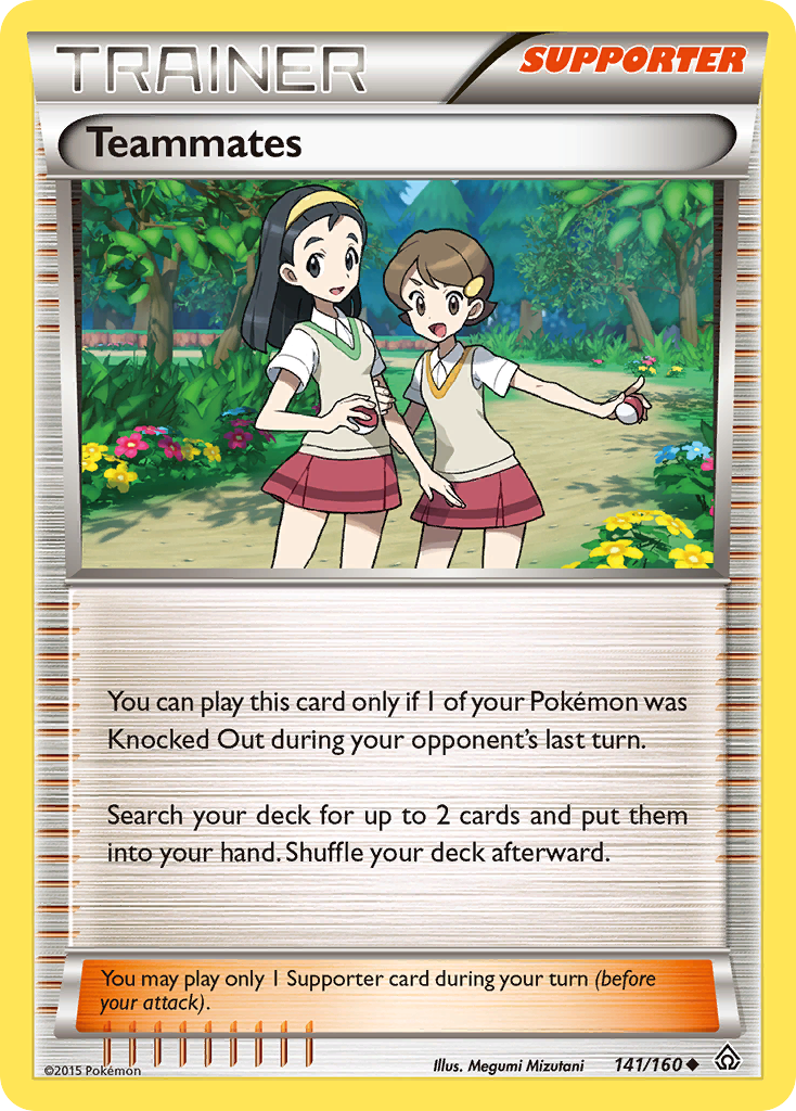 Compañeros de equipo (141/160) [XY: Primal Clash] 