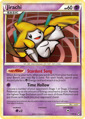 Jirachi (11/95) [HeartGold y SoulSilver: Call of Legends] 