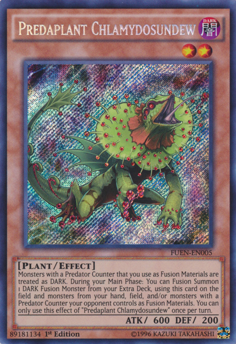 Predaplant Chlamydosundew [FUEN-EN005] Secreto Raro 