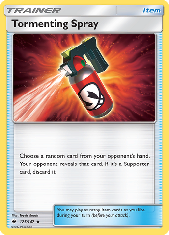 Spray atormentador (125/147) [Sol y luna: Sombras ardientes] 