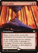 Court of Ire (Arte extendido) [Commander Legends] 