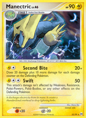 Manectric (22/99) [Platino: Arceus] 