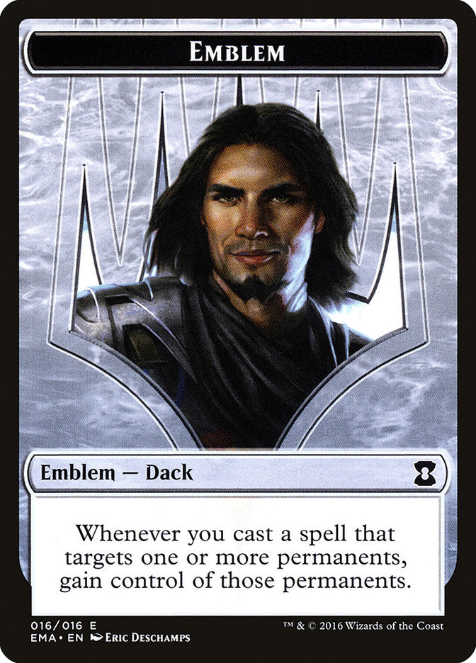 Emblema de Dack Fayden [Fichas de Maestros Eternos] 