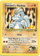 Machop de Giovanni (72/132) [Gym Challenge Unlimited] 