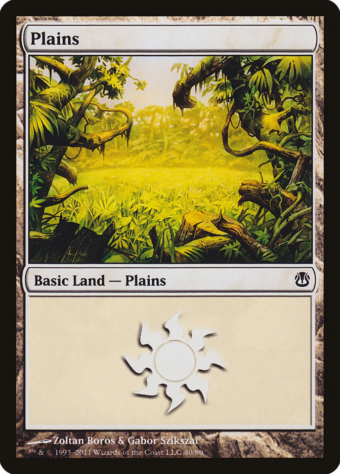 Llanuras (40) [Mazos de duelo: Ajani contra Nicol Bolas] 