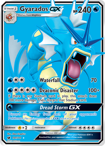 Gyarados GX (101/111) [Sol y Luna: Invasión Carmesí] 
